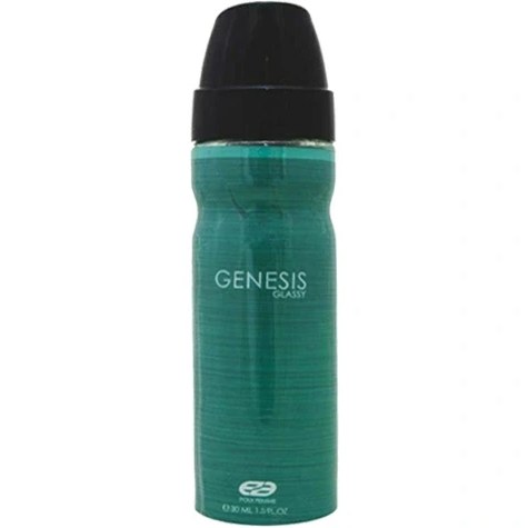 عطر جیبی مردانه عماد آرا سبز مدل Genesis حجم 30 میلی لیتر