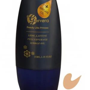 کرم پودر تیوپی حاوی روغن آرگان گندمی روشن 505 ژرورا
