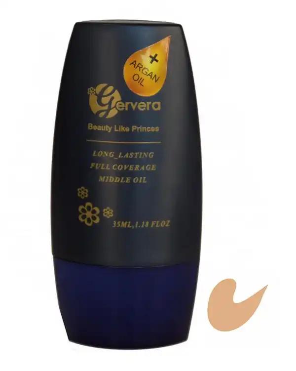 کرم پودر تیوپی حاوی روغن آرگان گندمی روشن 505 ژرورا